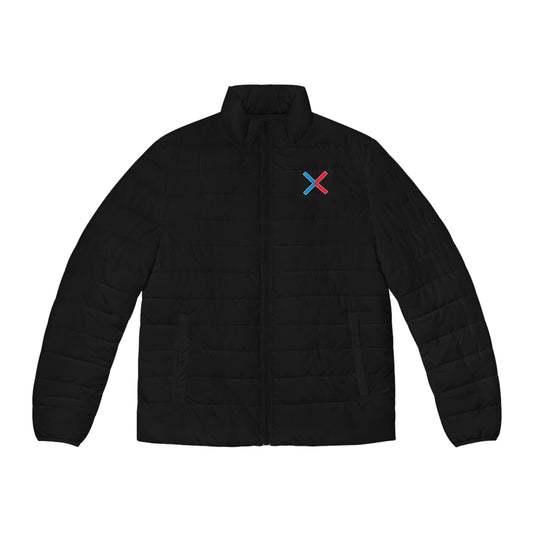 Sombra Logo Men's Black Puffer Jacket